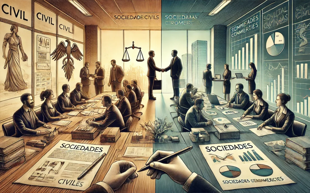SOCIEDADES CIVILES Y COMERCIALES