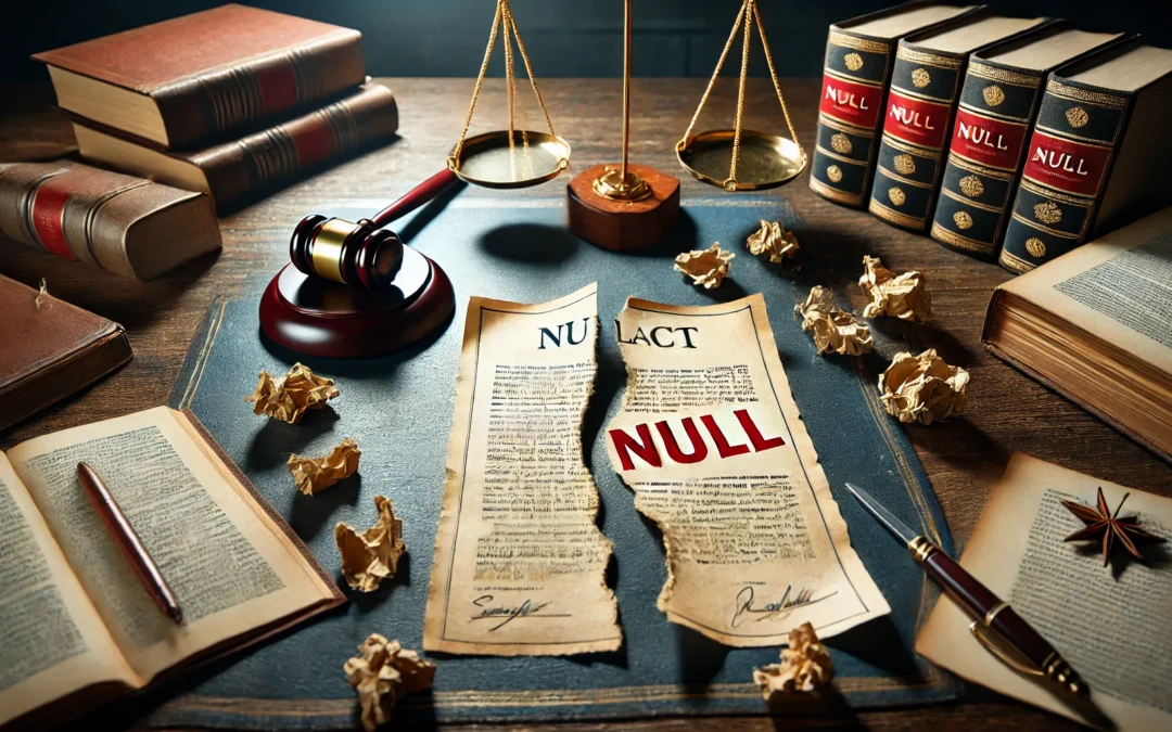 Efectos de la Nulidad: Requisitos y Consecuencias para las Partes y Terceros